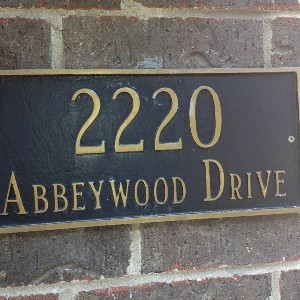 Address Signs